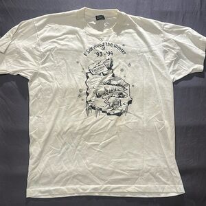 1993 Single Stitch FOTL Size XL Winter Survival Tee